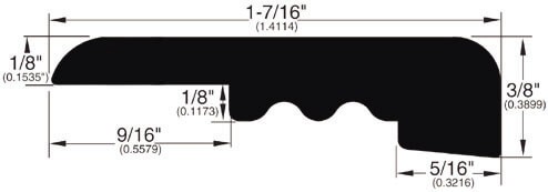 Square Nose (300) Measures