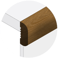 Powerhold LVT Natchez Adjustable Stair Nose 059 - Whinchester