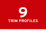  9 Trim Profiles From Wall Base to Stairs