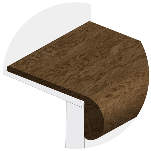 Powerhold LVT Countryside Stair Nose 298 - Whinchester