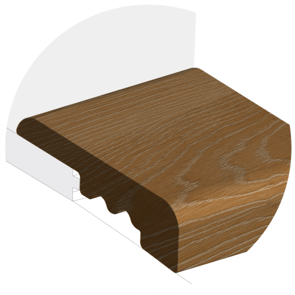 Acadia Square Nose 300 Luxury Vinyl Tile Flooring Powerhold LVT