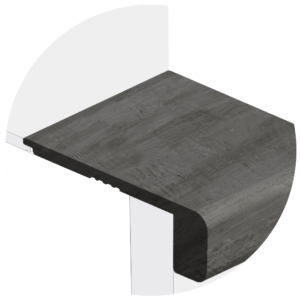 Powerhold LVT Countryside Stair Nose 340 - Classic Gray