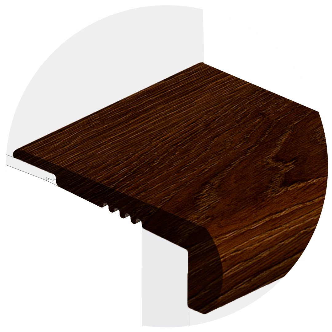 Powerhold LVT Natchez Stair Nose 273 - Arbor