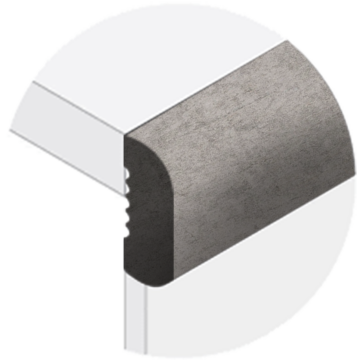 Powerhold LVT Verity 2.5mm Adjustable Stair Nose 059 - Heron