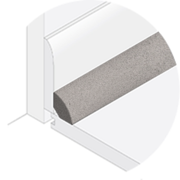 Powerhold LVT Verity 2.5mm Quarter Round 296 - Chert
