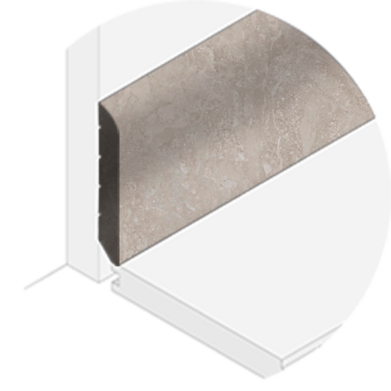 Powerhold LVT Verity 2.5mm Wall Base 294 - Lucid