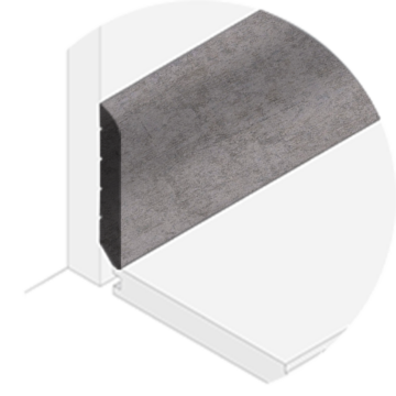 Powerhold LVT Verity 2.5mm Wall Base 294 - Mink