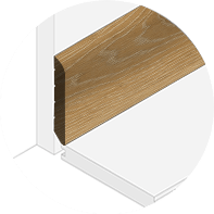 Powerhold LVT Natchez Wall Base 294 - Acadia