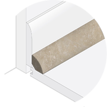 Powerhold LVT Verity 2.5mm Quarter Round 296 - Fuse