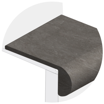 Powerhold LVT Verity 2.5mm Stair Nose 298 - Delve