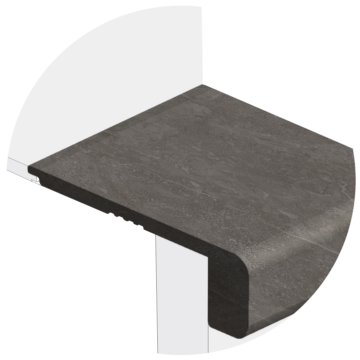 Powerhold LVT Verity 2.5mm Stair Nose 340 - Delve