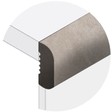 Powerhold LVT Verity 2.5mm Adjustable Stair Nose 059 - Meld
