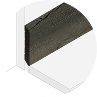 Powerhold LVT Natchez Wall Base 294 - Stonehenge