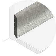 Powerhold LVT Natchez Wall Base 294 - Oyster