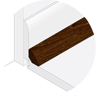 Powerhold LVT Natchez Quarter Round 296 - Arbor
