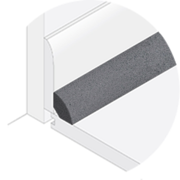 Powerhold LVT Verity 2.5mm Quarter Round 296 - Basalt