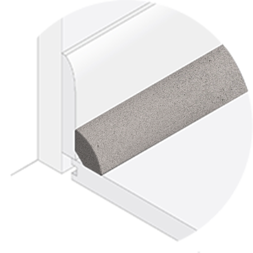 Powerhold LVT Verity 2.5mm Quarter Round 296 - Chert