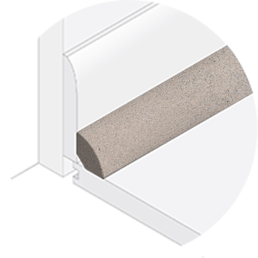 Powerhold LVT Verity 2.5mm Quarter Round 296 - Pumice