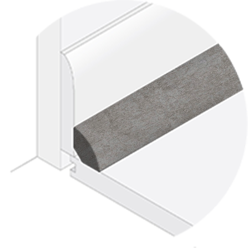 Powerhold LVT Verity 2.5mm Quarter Round 296 - Tapir