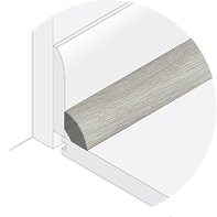 Powerhold LVT Natchez Quarter Round 296 - Oyster