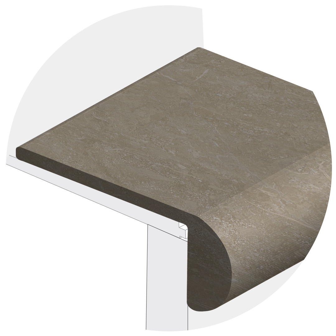 Powerhold LVT Verity 2.5mm Stair Nose 298 - Fuse