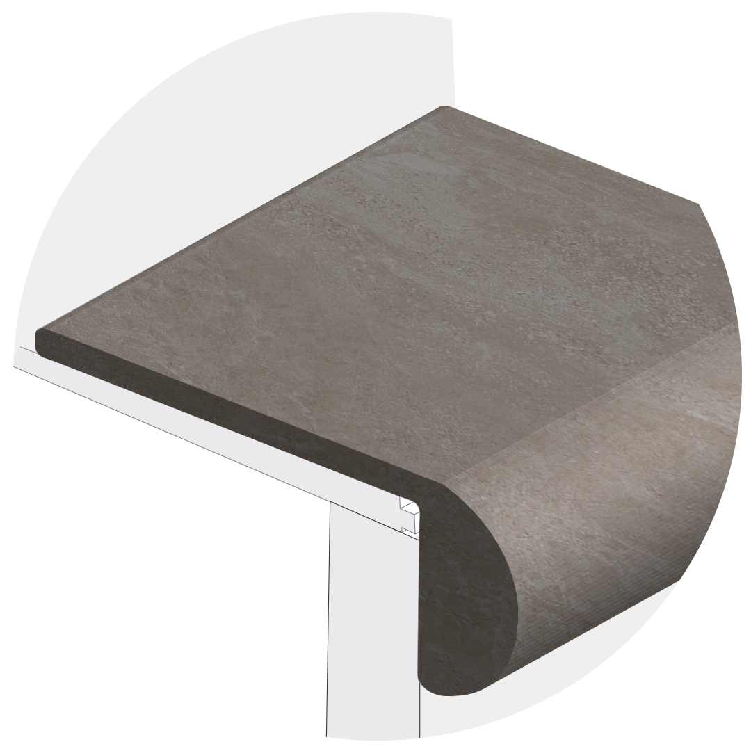 Powerhold LVT Verity 2.5mm Stair Nose 298 - Meld