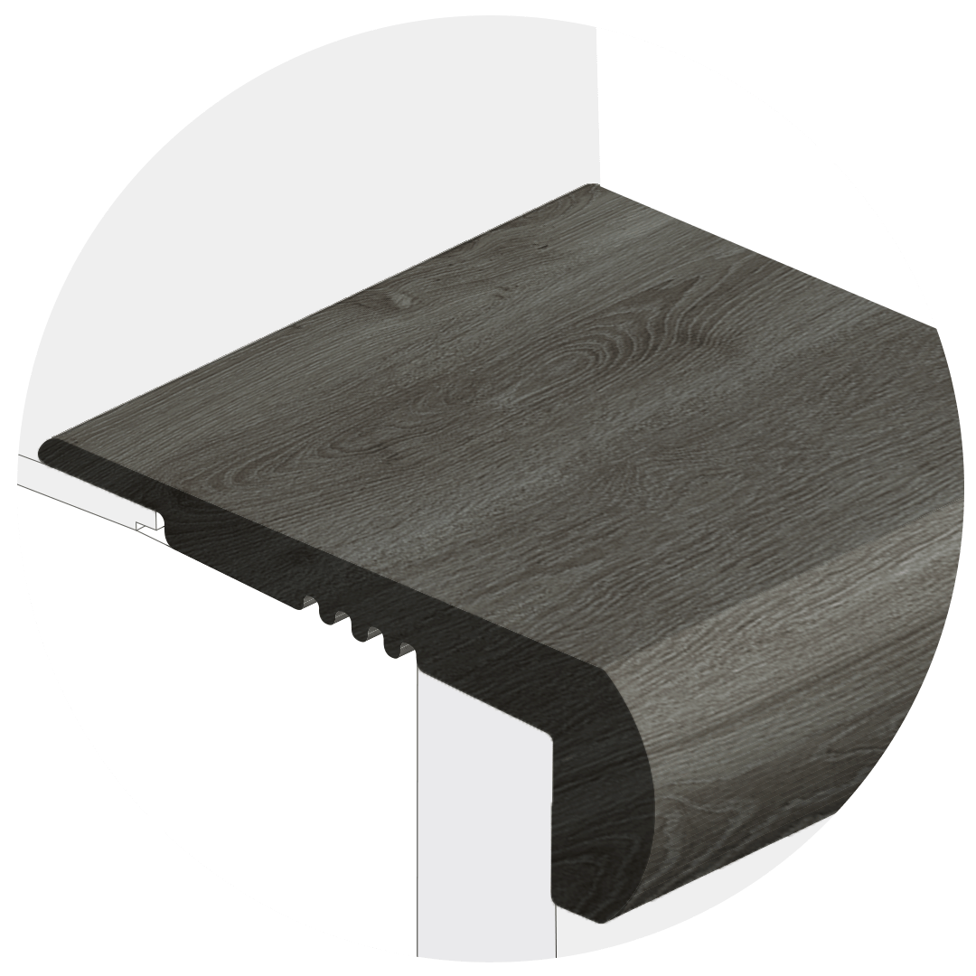 Powerhold LVT Natchez Stair Nose 273 - Plantation